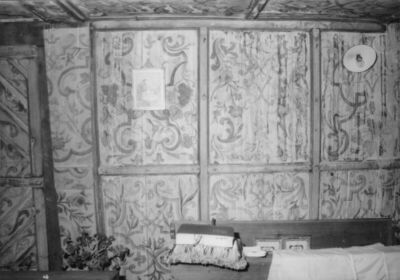 Stari Brod (Lekenik) - Kapela Sv. Martina; detalj oslikane u