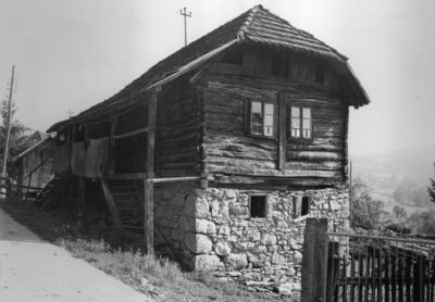 Nožinići (Dvor na Uni) - Kuća Dušana Nožinića, prizemlje kam