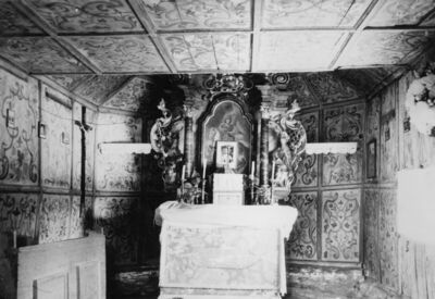 Stari Brod (Lekenik) - Kapela Sv. Martina, unutrašnjost - po