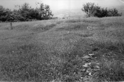 Mikleuška (Kutina) - Temelji porušene crkve sv. Ilije (po še