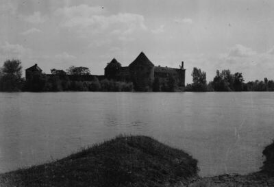 Sisak - Stari grad - Pogled na cjelokupni kompleks sa sjever