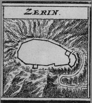 Zrin (Dvor na Uni) - Tlocrt grada (Babonići, Ugrini, Šubići 